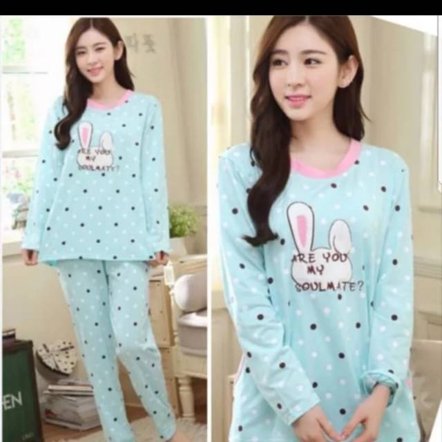 baju tidur piyama wanita SOULMATE CUTE- konveksii murah