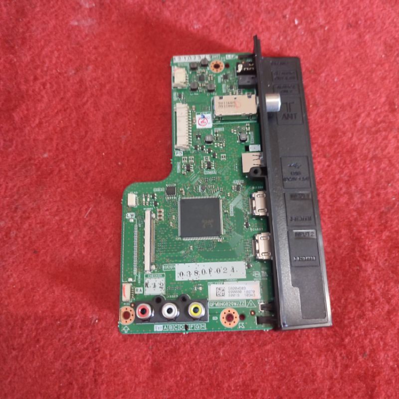 MB - mainboard - mesin tv led Sharp LC 40SA5100 I - 40SA5100 1 - 40 SA 5100 I - 40SA5100i - 40SA5100