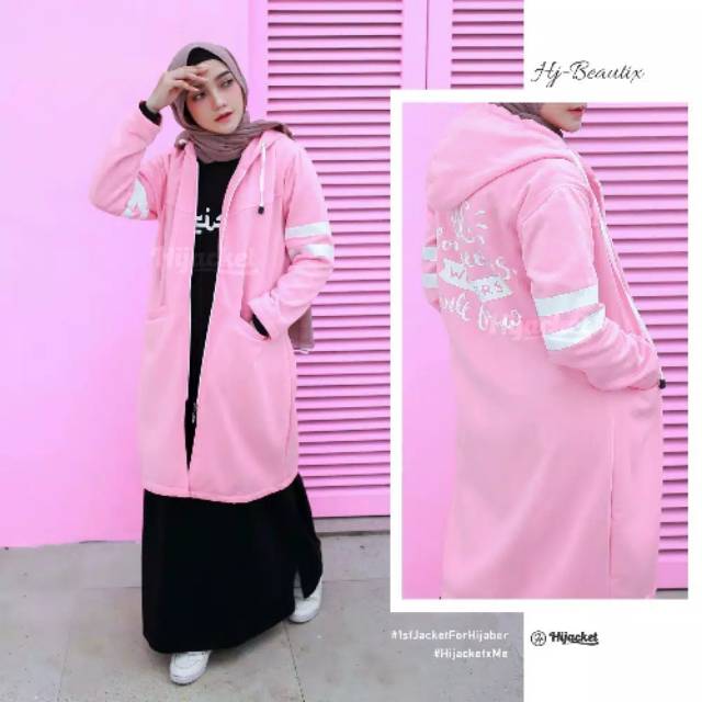 JAKET WANITA MUSLIMAH SYAR'I PANJANG ORIGINAL HIJACKET