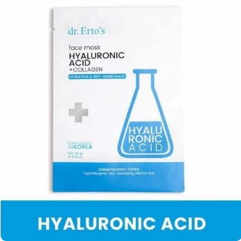 [ dr.Ertos ] Hyaluronic Acid + Sheet Mask / Masker Wajah