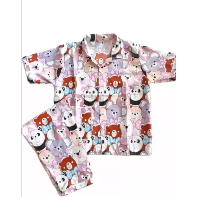 Piyama Anak Perempuan Murah/Baju Tidur Anak Perempuan/Baju Tidur Anak Murah/Baju Tidur Anak Anak