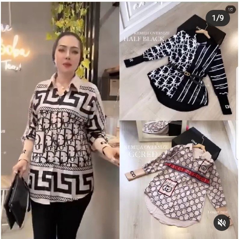 Jual KEMEJA OVERSIZE ATASAN Xxl IMPORT Tangan Rajut JUMBO SHAKILA Shopee Indonesia