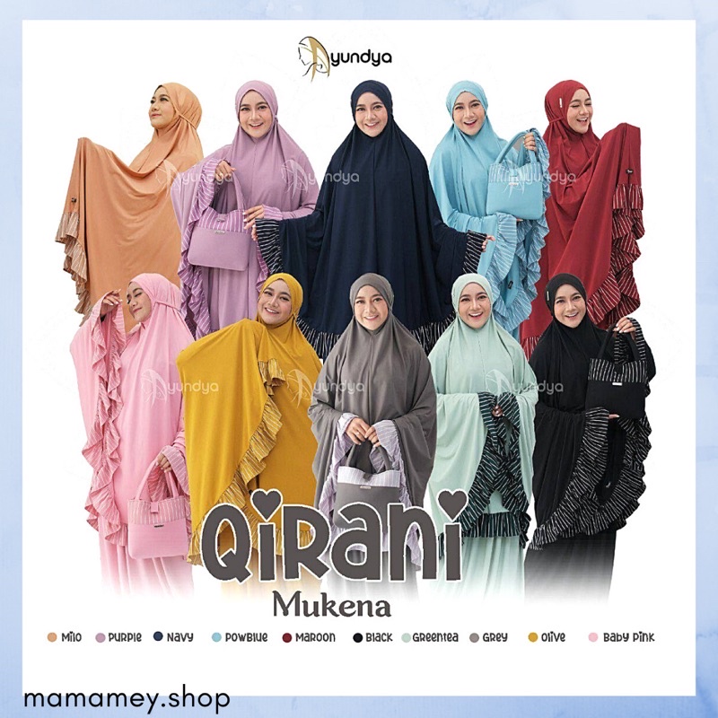 Qirani Mukena Couple by Ayundya