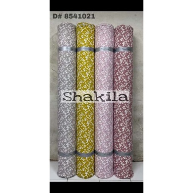 Kain Motif Shakila Bunga Salju harga setengah meter