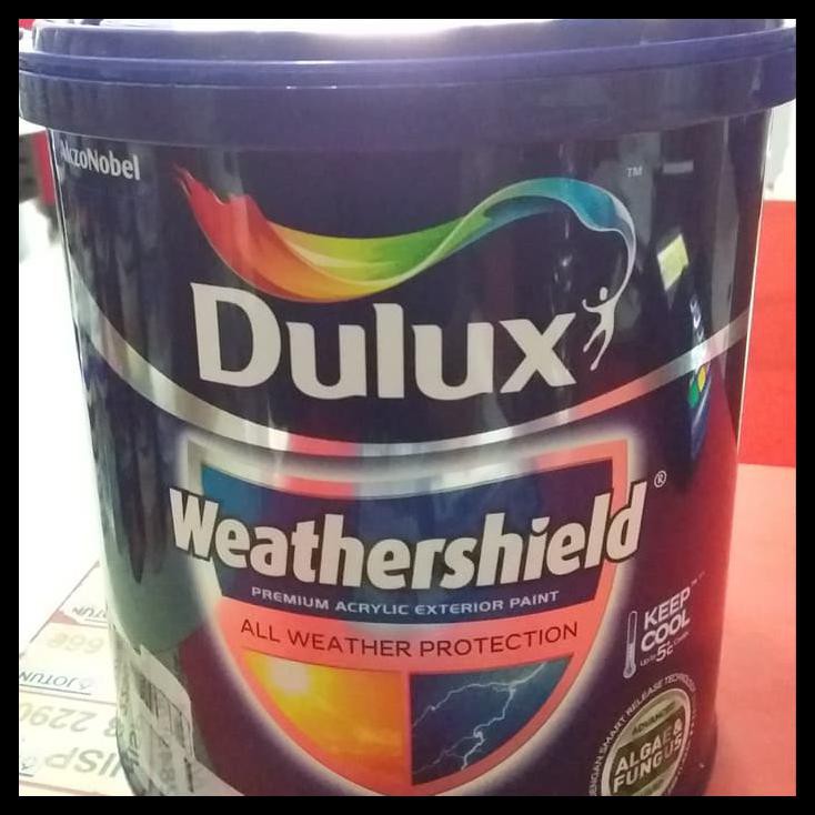 Cat Luar Dulux Weathershield Platinum Grey Kemasan 2,5 Liter
