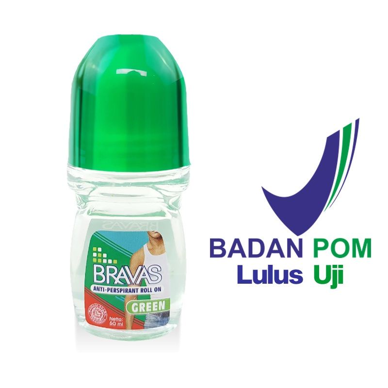 BRAVAS Roll On Deodoran Pria 50 ML Anti Keringat
