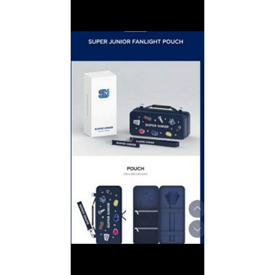 Super junior fanlight pouch