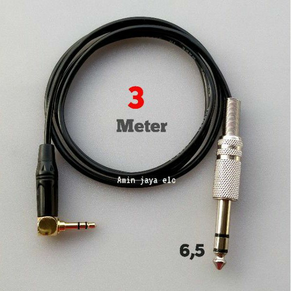 Kabel aux kabel jack 3,5 stereo 3 meter