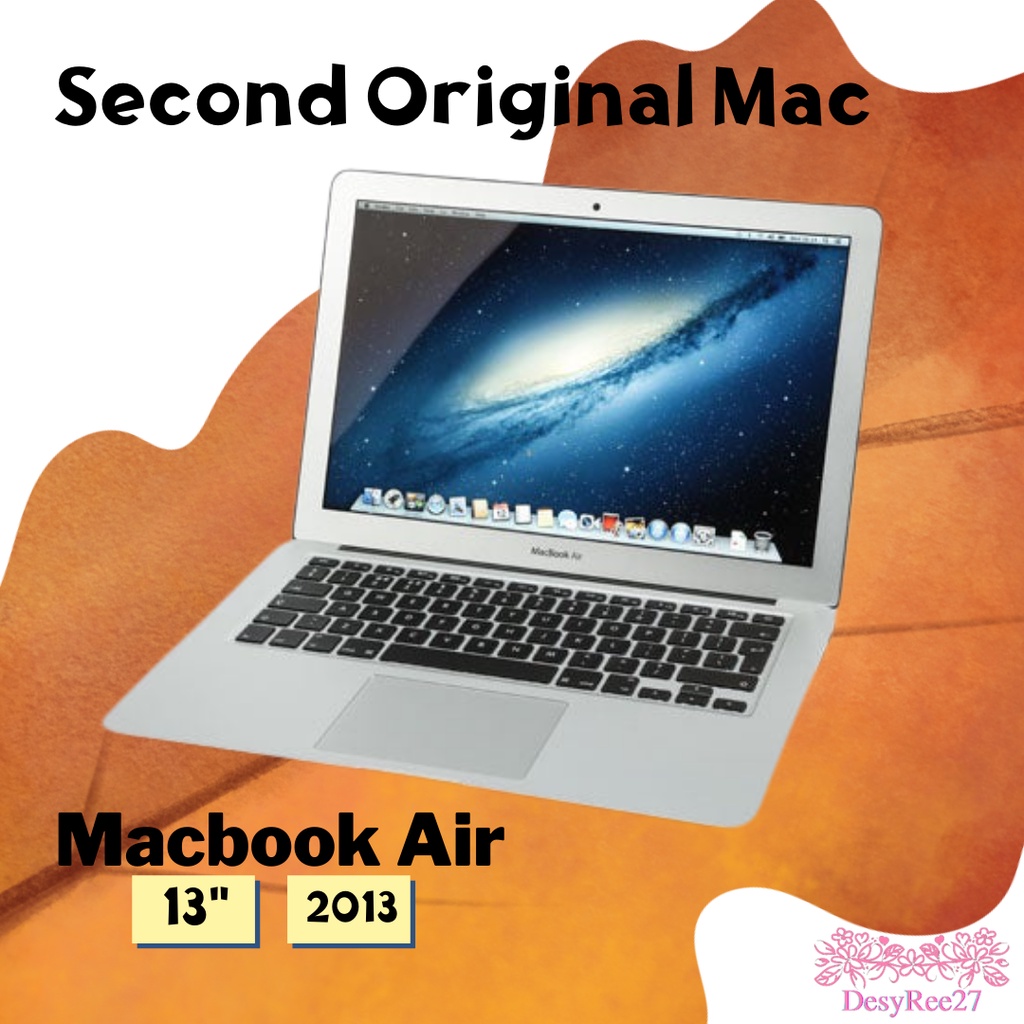 Laptop Apple second Macbook Air 13-Inch 2014 Intel Core i5 Ram 4GB - 8GB SSd 128GB - 256GB