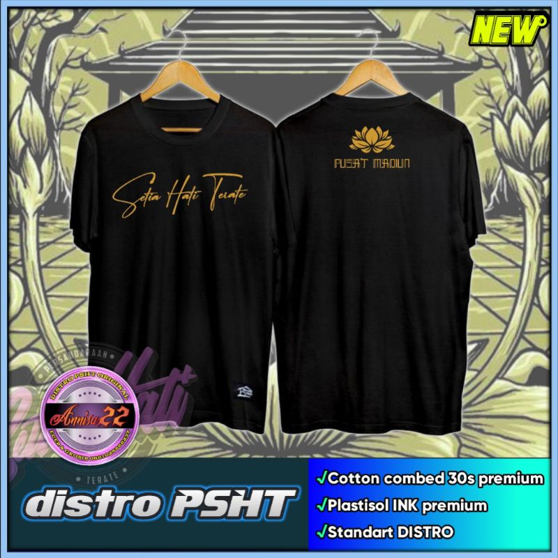 KAOS PSHT PUSAT MADIUN SIMPLE/KAOS DISTRO KEREN (KODE A1)