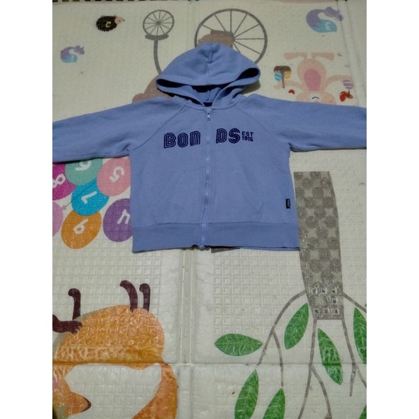 Preloved Jaket Hoddie Bonds Baby Soft Purple Preloved Bonds Baby Preloved Sweater Hoddie Bonds Baby
