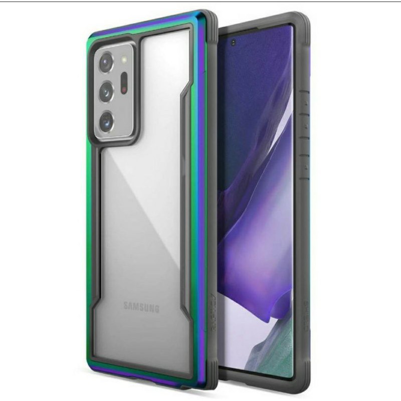 Original Case Samsung Galaxy Note 20 Ultra X-Doria Raptic Shield Clear Armor - Iridescent