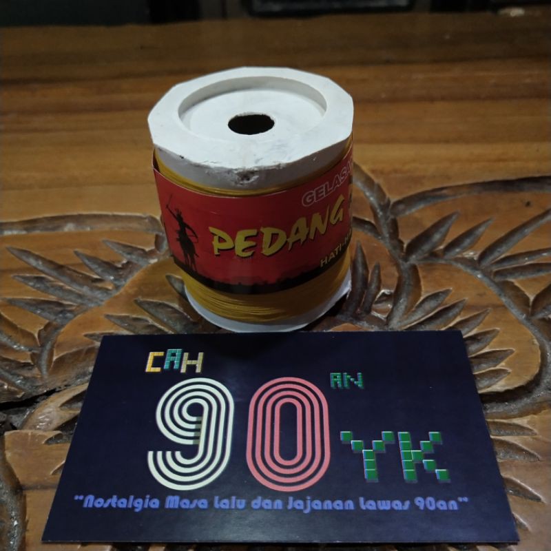 Senar Layangan GELASAN PEDANG KATANA GULUNGAN SEDANG Benang AGAK PANJANG. Mainan Anak 90an MURAH