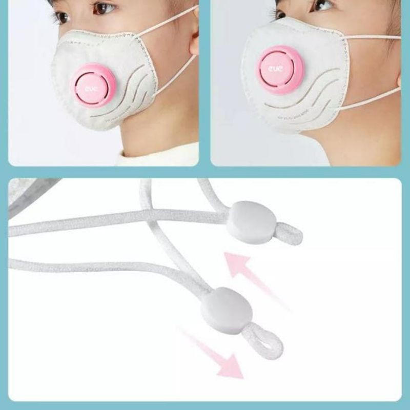 XIAOMI AIR POP MASKER ANAK KN95 PM2.5 MASKER XIAOMI AIR POP ANAK