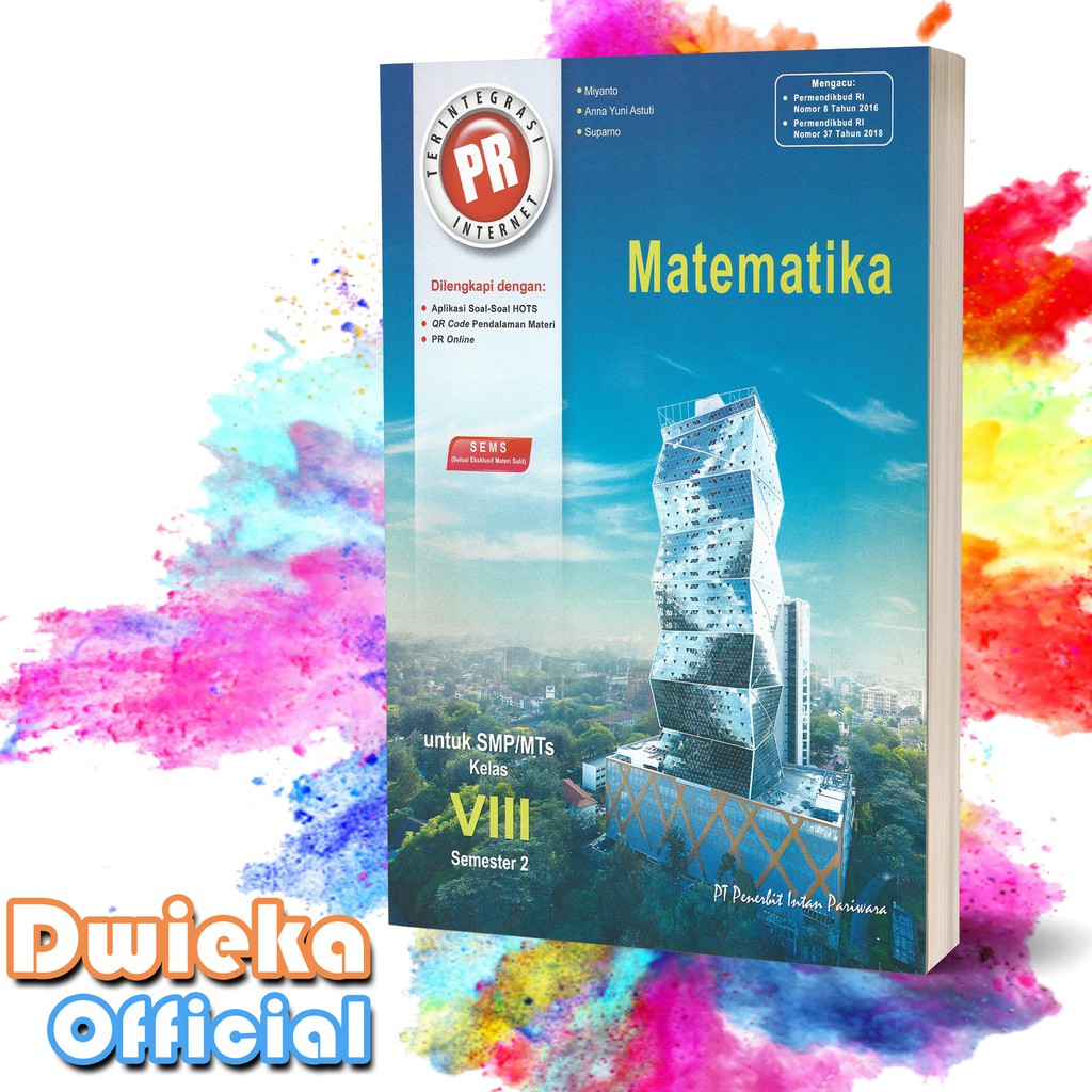 Buku Lks Pr Kelas Viii Matematika Semester 2 Intan Pariwara