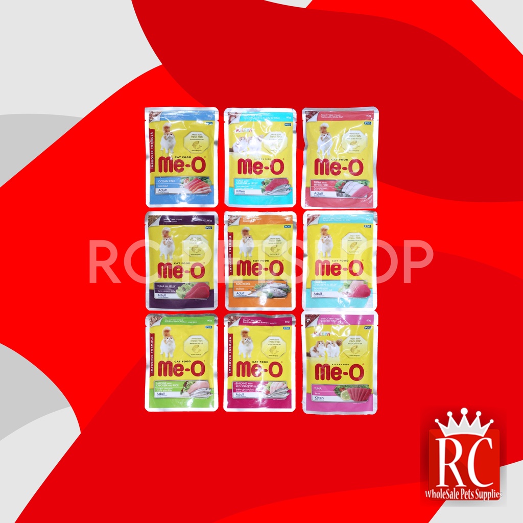 MEO POUCH OTAK - OTAK WITH WHITE FISH &amp; CRAB STICK 80GR