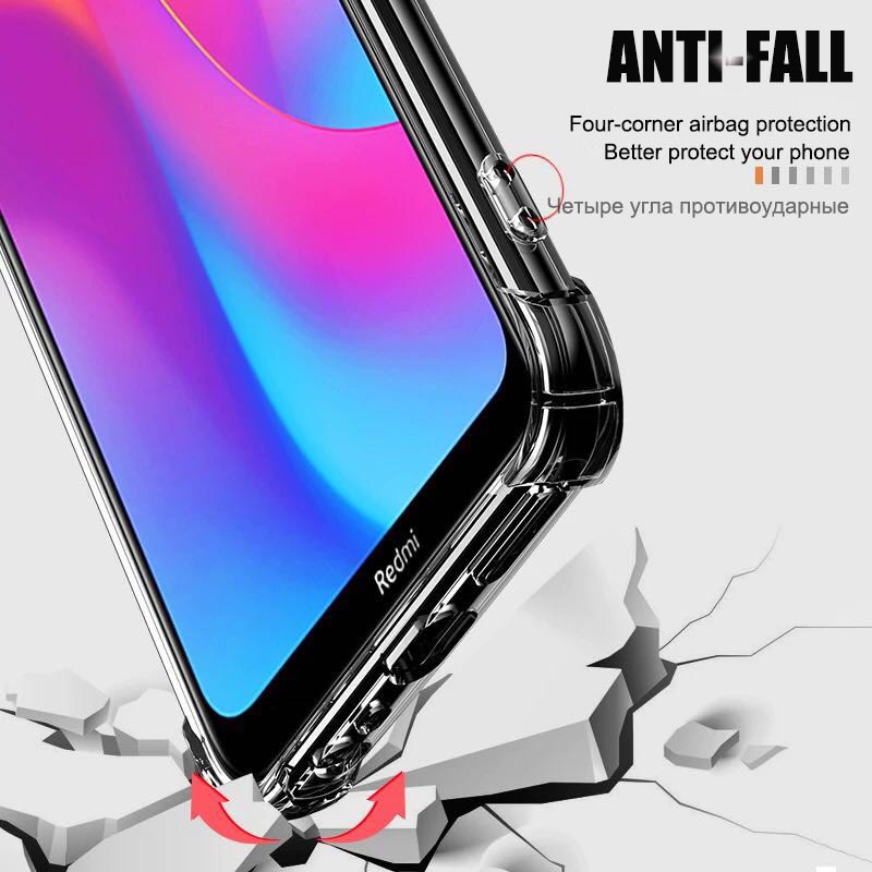 Soft Case TPU Transparan Shockproof Anti Gores / Benturan Cover Xiaomi Redmi K30