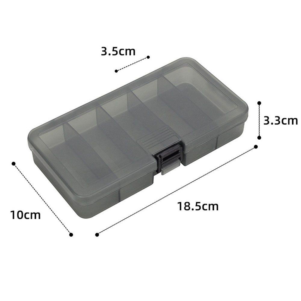 Kotak Pancing Agustina 5kisi/10kisi Portable Fishing Tackle Box Lure Umpan Aksesoris Pancing Lure Box Umpan Case