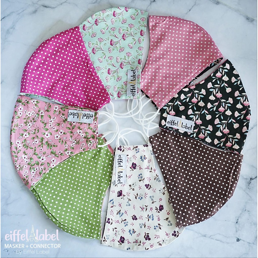 

masker Eiffel label bolak balik