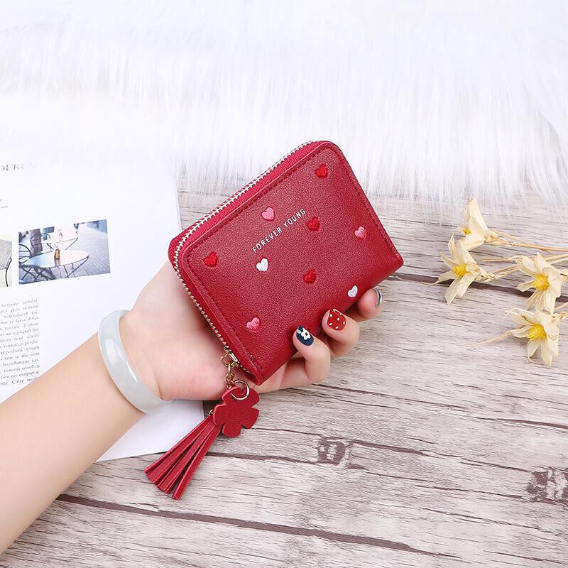 (COD) DOMPET WANITA KOREAN FASHION TRENDY FASHION WALLET C16