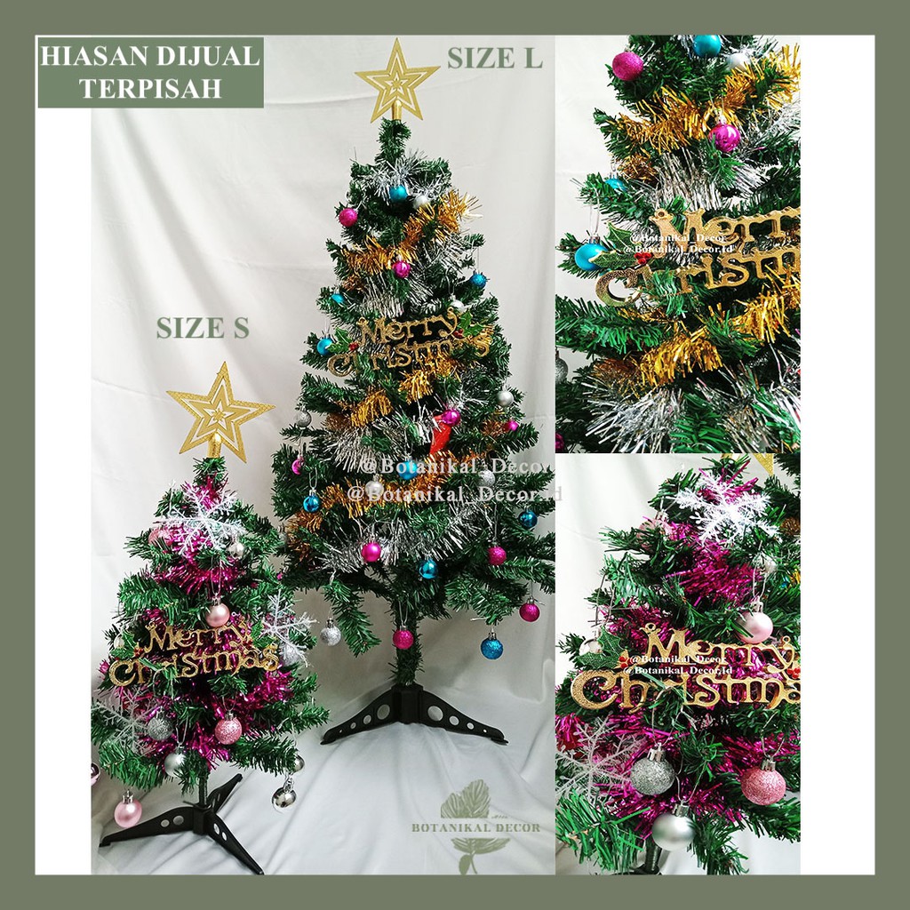 Jual (READY) Christmas Tree Premium Artificial Pohon Natal Cemara