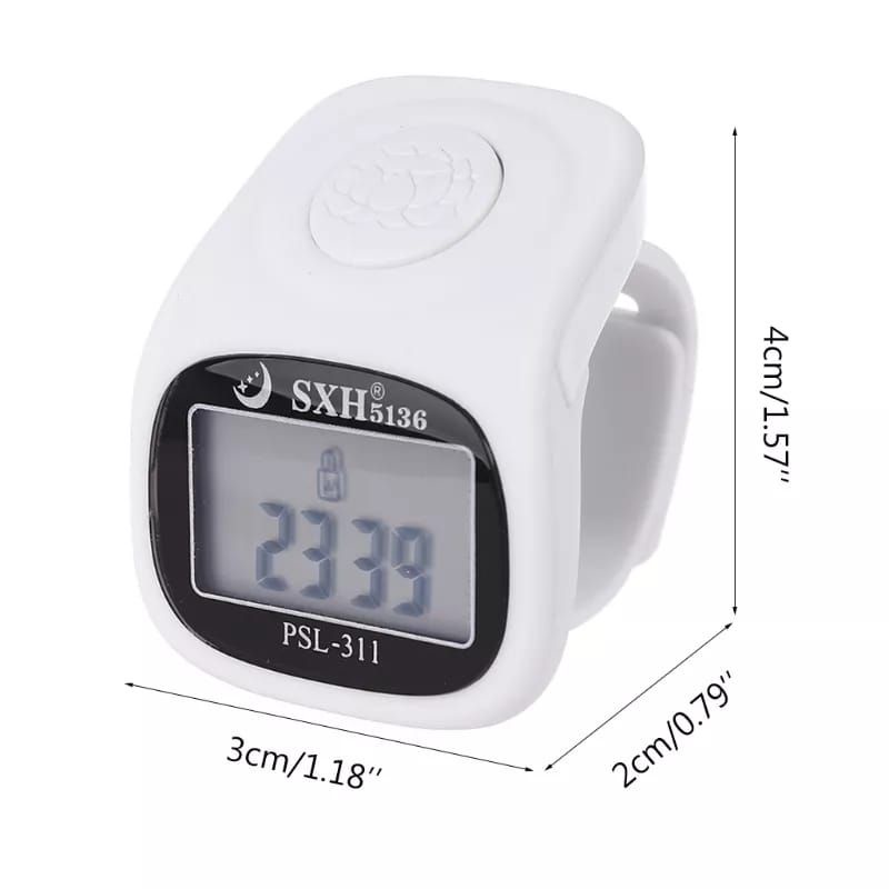 (SXH ) Tasbih Digital Smart + Alarm + Led Premium-PSL311