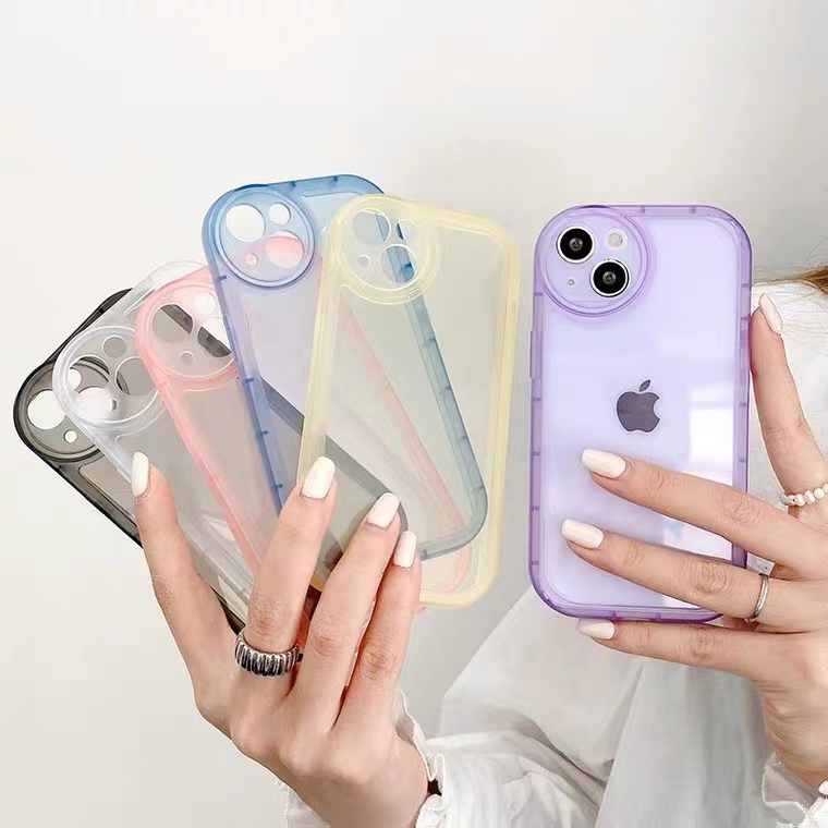 Soft Case TPU Motif Little Fat Girl Untuk iPhone 13 Pro max 12 Pro max 11 Pro max 7 8 Plus XS max X XR Edge