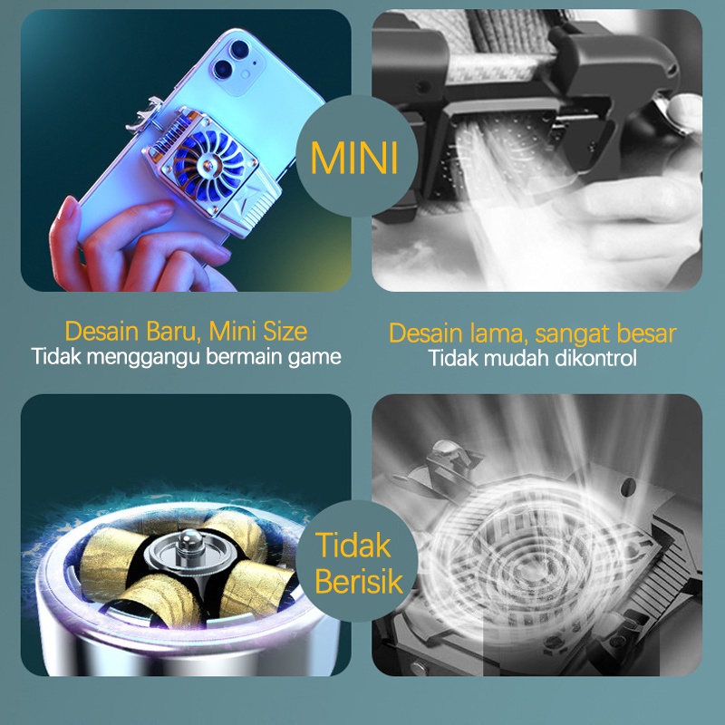 Fancooler Pendingin Hp Radiator Coolingfan Gaming Cooler For Mobile Phone Gamepad Gaming Holder