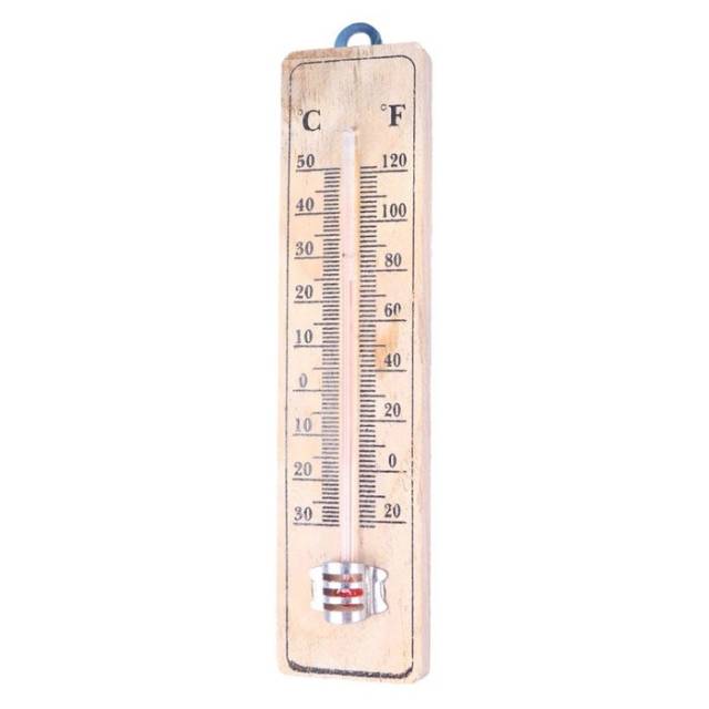 Termometer kayu air raksa