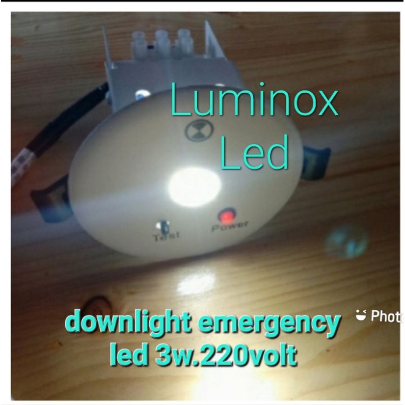downlight emergency led 3watt 3w / ufo ceiling lamp led 3 watt 3 w inbow 220volt