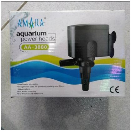 Amara 3880/Pompa Aquarium Kolam Hidroponik 35WATT