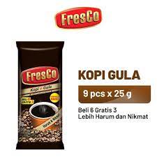 

Fresco Kopi Gula 6 + 3 Sachet 25 gr