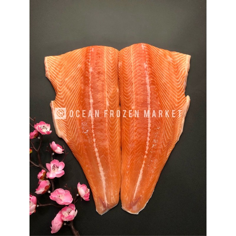 

Fresh Norwegian Salmon Fillet Sashimi Grade 1kg /pack