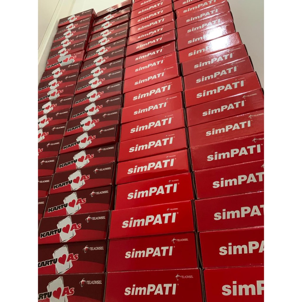 Grosir Perdana RED  AS 5k SIMPATI 10k Telkomsel 0k