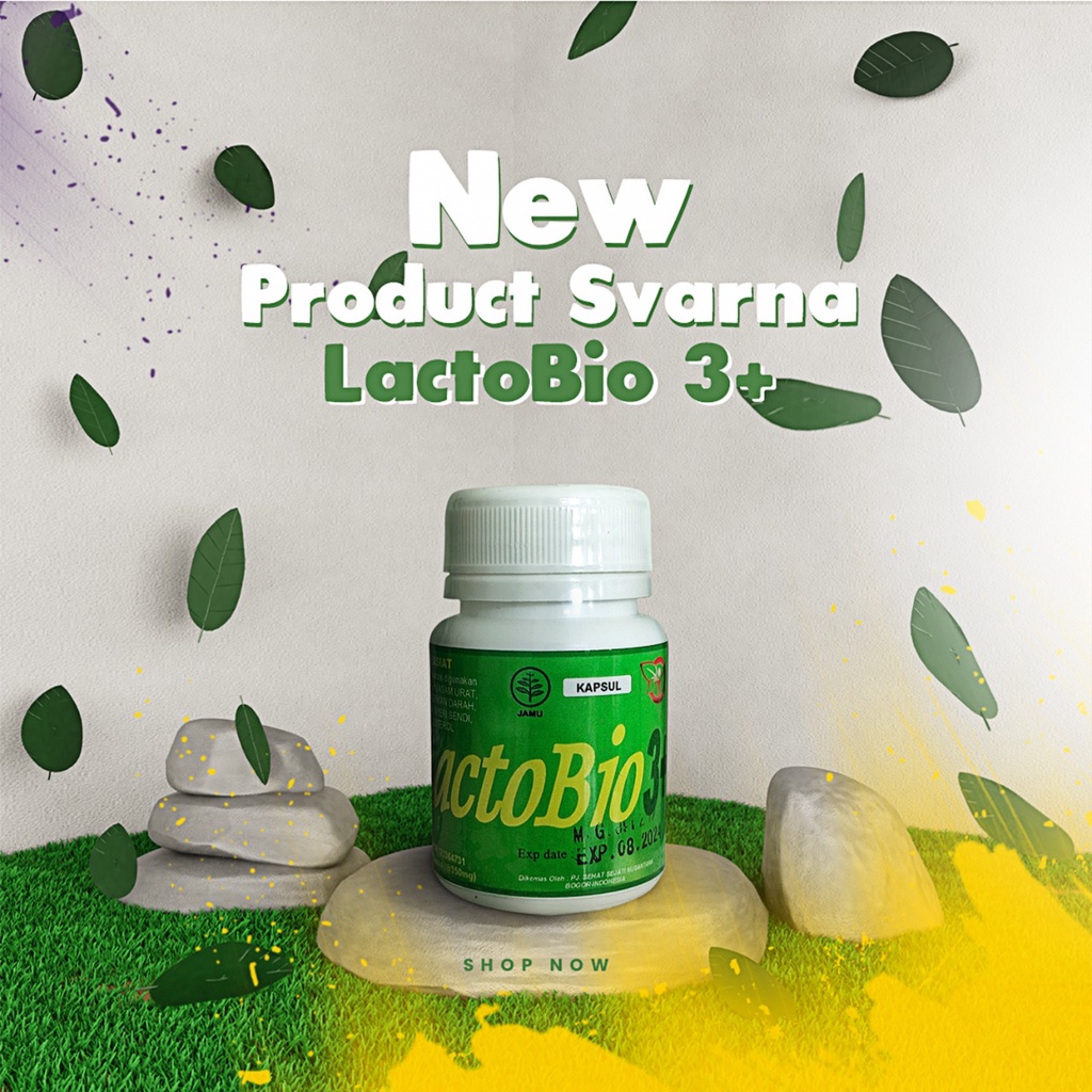 LactoBio 3+ Obat Herbal Alami - Svarna Mart