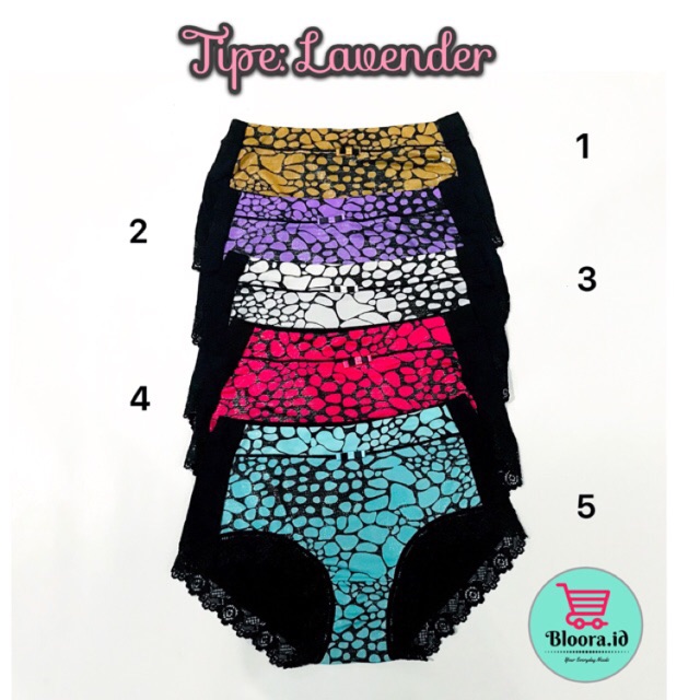 Blooraid - PROMO CELANA DALAM/CD WANITA IMPOR SUPERSOFT RENDA UKURAN M, L, XL