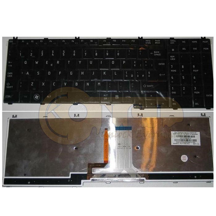 Original Copotan Keyboard Toshiba Qosmio X500-10W Model: 9Z.N1X82.00E