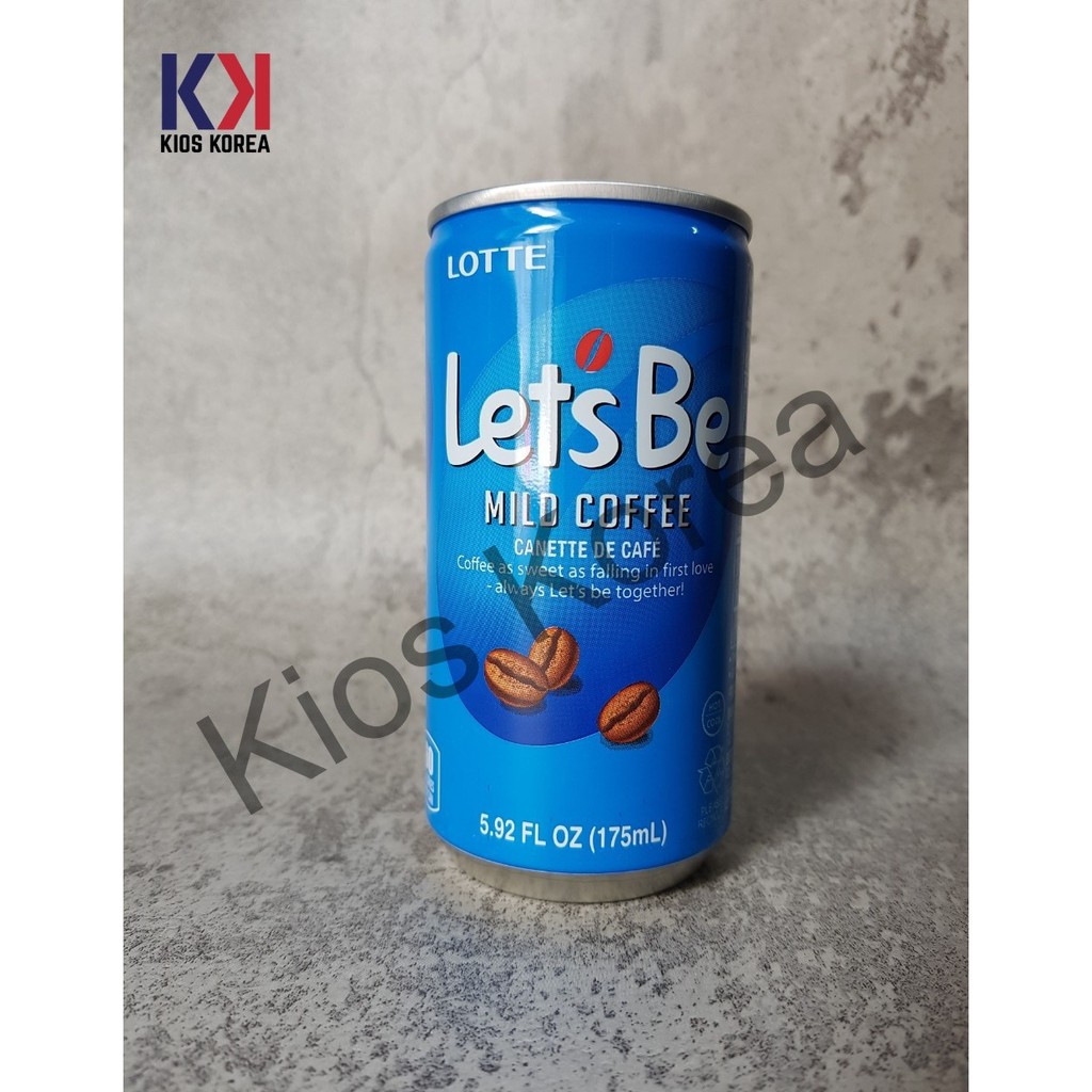 

Lotte Let's Be 175ml Korean Coffee Kopi Korea Minuman Korea [READY STOCK]