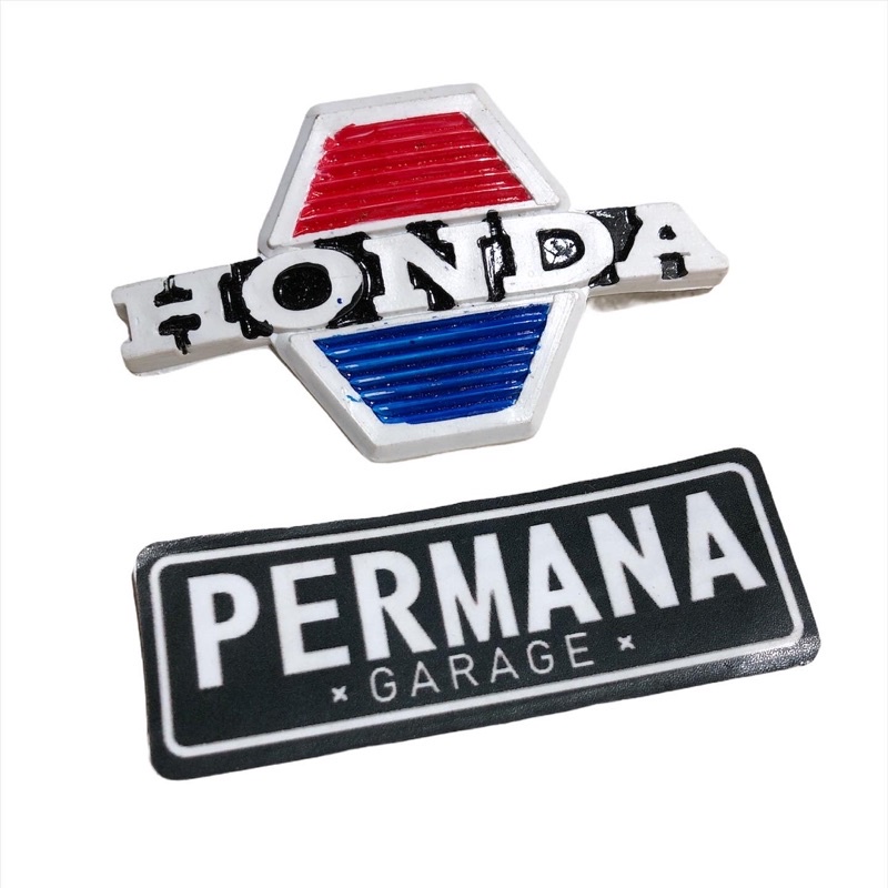 emblem sayap emblem tebeng honda c70 c70