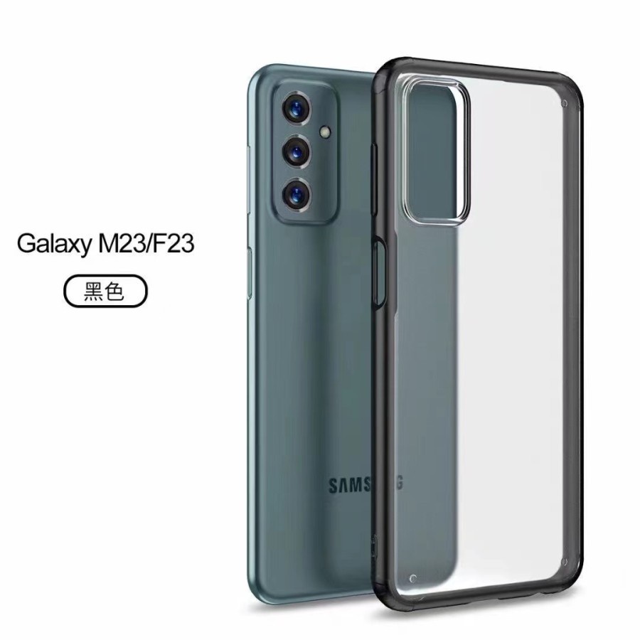 SAMSUNG GALAXY M23 M53 5G / M22 / M32 / M62 SOFT CASE FROSTED TRITONE SERIES ORIGINAL