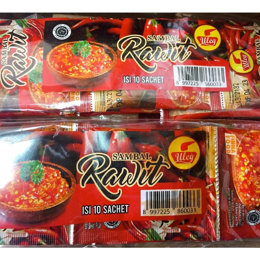 Sambal Rawit Pedas Uleg FINNA | Sambel Rawit Pedas Per Renceng