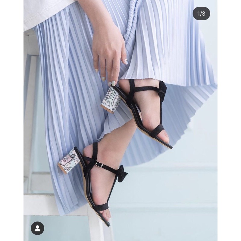 Ittaherl Joy 60mm blockheels mint