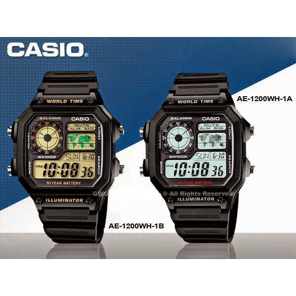 casio ae 1200 original