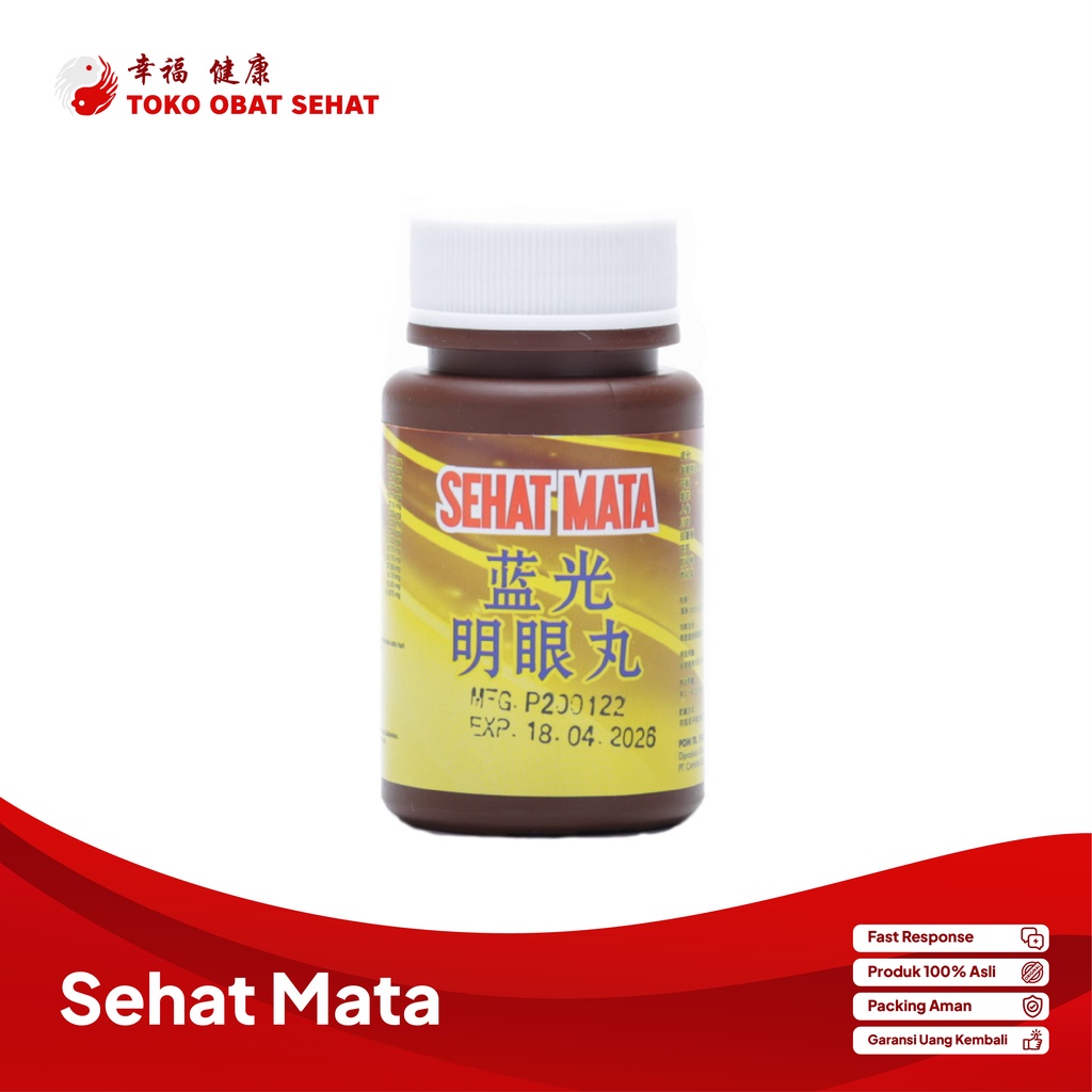 SEHAT MATA obat mata rabun - mata berair - takut sinar herbal manjur