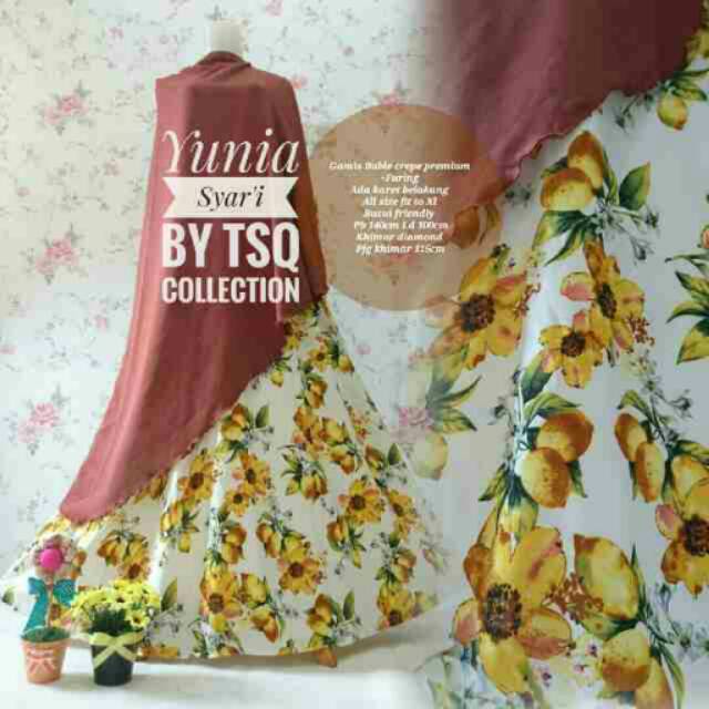 Gamis syari yunia