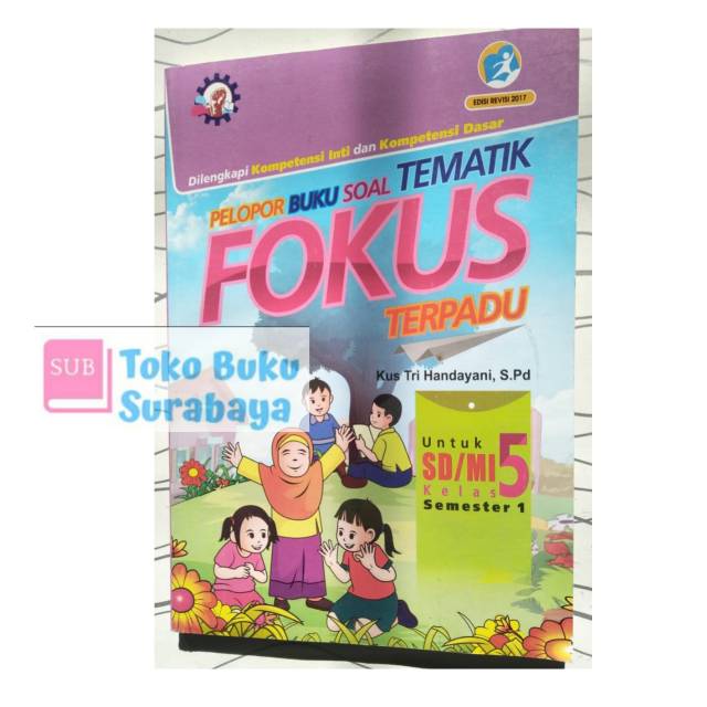 Fokus Terpadu Buku Soal Tematik Untuk Kelas 5 Sd Mi Semester 1 Shopee Indonesia