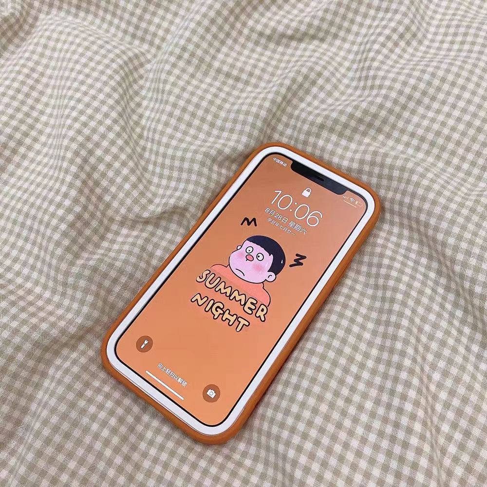 Case Bahan TPU Warna-Warni Tahan Banting Anti Jatuh Untuk iPhone 7 8plus X XR XS Max 11 12 13 Pro Max