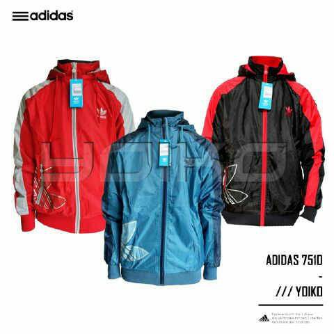 JAKET ADIDAS 7510 GRADE ORIGINAL BOLAK BALIK