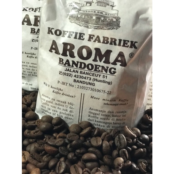 

(BISA COD) Kopi AROMA Bandung // MIX Arabica Robusta - Biji