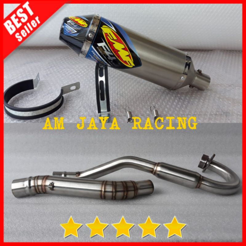 Knalpot Racing FMF F4 Klx150 klx 150 S L G BF Dtracker Crf150 Crf 150 150L CRF150L Wr155 FMF F4